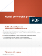 Modeli Softverskih Procesa