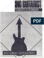 Pdfcoffee.com Advancing Guitarist Mick Goodrickpdf PDF Free