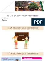 T3-C1-6, La Tierra y Sus Características