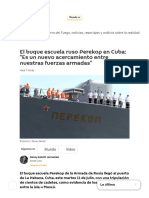 El Buque Escuela Ruso Perekop en Cuba - Es Un Nuevo Acercamiento Entre Nuestras Fuerzas Armadas - 12.07.2023, Sputnik Mundo