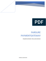 Fairsure Impl Document