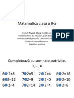 Matematica Clasa A Iia