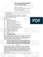 Unit 16 Managing Transition From Project To Operation: Objectives