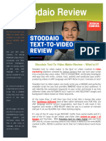 Stoodaio Text To Video Maker Review