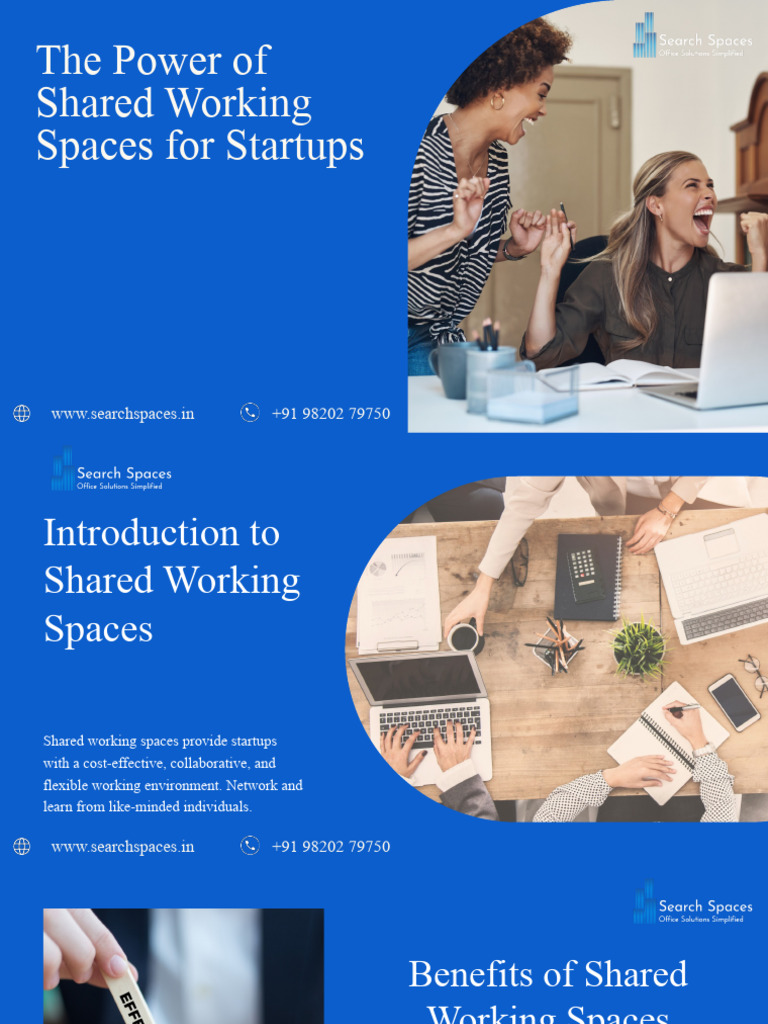 Benefits of Shared Workspaces for Startups | PDF