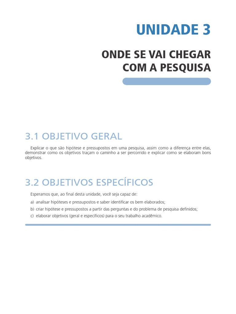 Hipóteses e Objetivos na Pesquisa | PDF | Método científico | Teoria