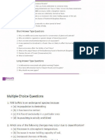 Important Questions For Class 8 Science Chapter 7 Conservation of Plants and Animals