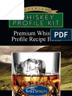 SS Whiskey Profile Kit Recipe Book