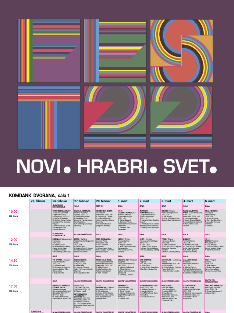 Fest Program | PDF