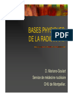Bases Physique Radiologie p2 2010