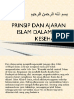 Prinsip Dan Ajaran Islam Dalam Ilmu Kesehatan