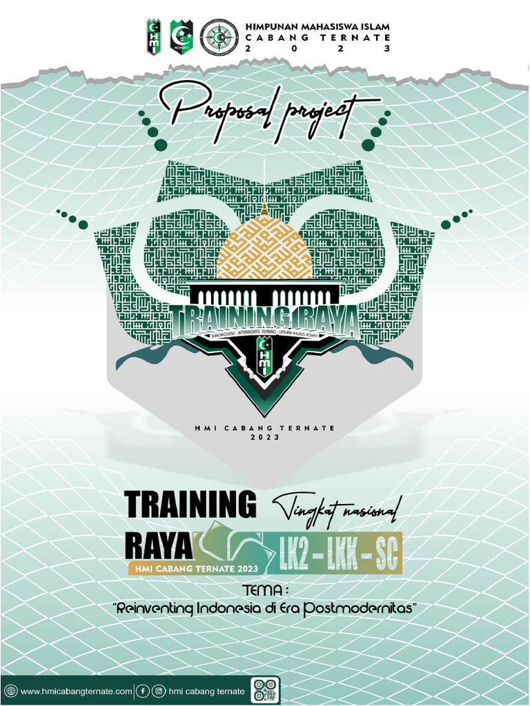 Proposal Training Raya HMI Cabang Ternate 2023 | PDF | Karier ...