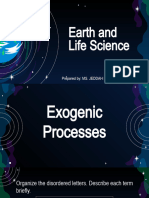 Lesson 4 - Exogenic Processes