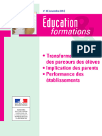 Depp Ef 85 2014 Transformations Des Parcours Des Eleves