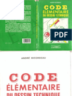 Code Élémentair Du Dessin Technique