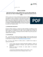 Edital 237 2023 Portador de Diploma Referente Ao I Periodo Letivo 2024