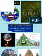 Human Activities and Environment 2024