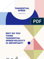 Tangential Speed STUDENT