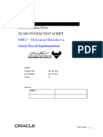 MBLC Payroll Testing Scenario