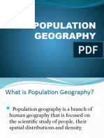 Population Geography 