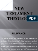 New Testament Theology