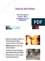 Tema 2.2 LACTANCIA MATERNA, LA y AC