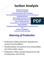 Production Analysis