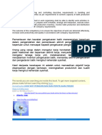 Batik Production Monitoring and Controlling Describes Requirements in Handling and Monitoring Production Activities as Per Requirements to Achieve Capacity of Batik Production Output