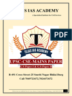 Upsc-Mains 2023 Paper-1 & 2