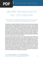 History and Design of the Glaive | PDF | Melee Weapons | Blade Weapons