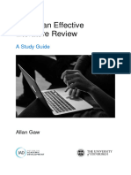 Study Guide How To Write An Effective Literature Review v2.0