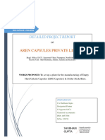 DPR - Aren Capsules PVT LTD - (With DSC)