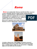 Roma - Referat Geografie