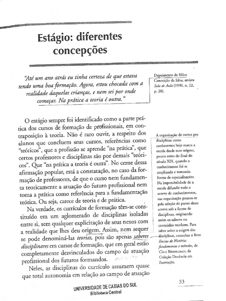 Estágio e Docencia PIMENTA Selma Garrido-1 | PDF