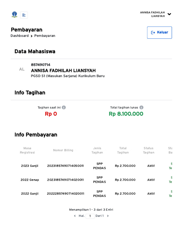 Ut Sistem Informasi Akademik Pdf