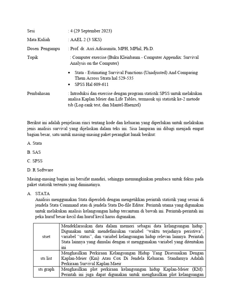 Computer Exercise | PDF