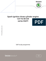 SSP 111 Spark Ignition Three Cylinder Engine 10l Tsi 85 KW Series Ea211