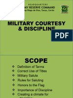 Military Courtesy Discipline 1