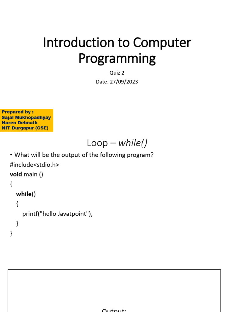 Quiz 2 | PDF | Teaching Methods & Materials | Technology & Engineering