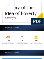 Pov - Eco 01.02 History of Thought On Poverty