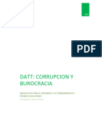DATT Corrupcion y Burocracia