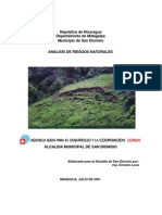 Analisis de Riesgos en Nicaragua