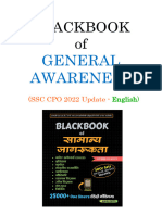 SSC CPO 2022 Update Blackbook of General Awareness by Qmaths