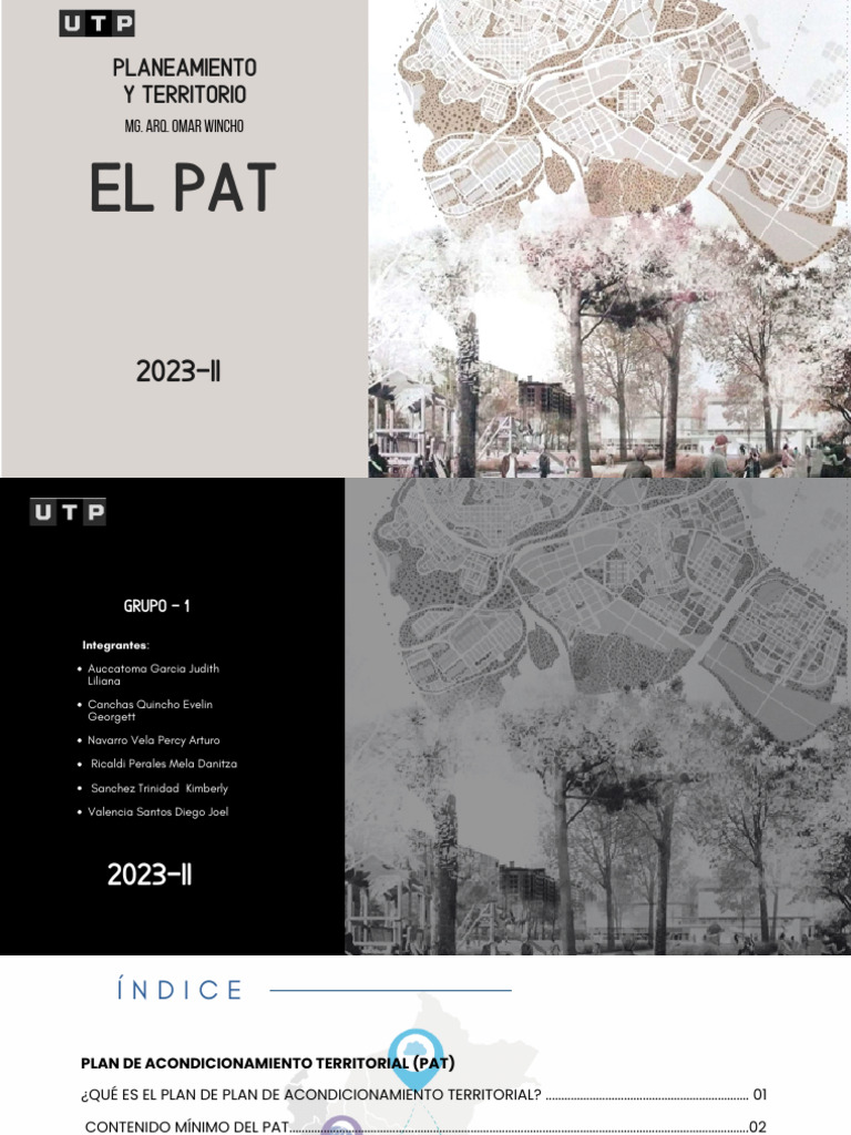 UTP Planeamiento Territorial - Instrumentos de Gestion Urbana | PDF ...