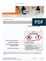 Classification Et Étiquetage Des Produits Chimiques