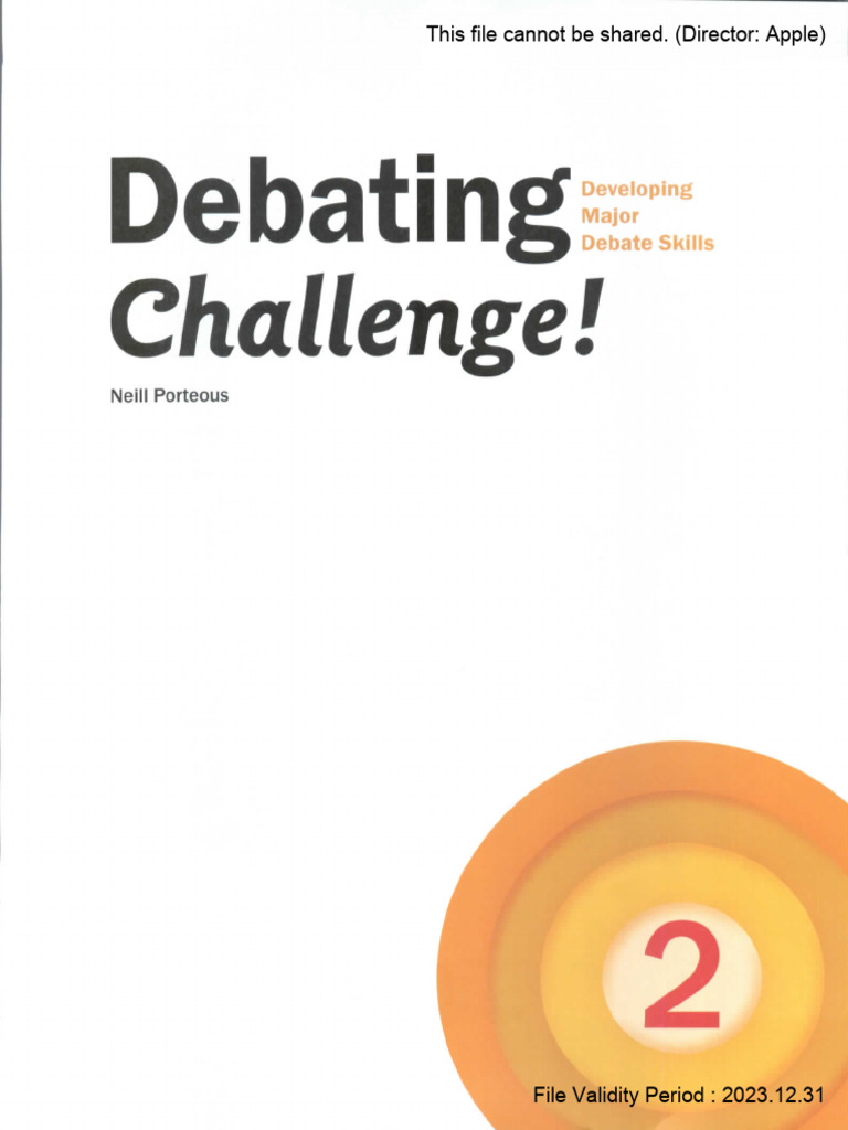 Debate Book 2 PDF Apple Inc.