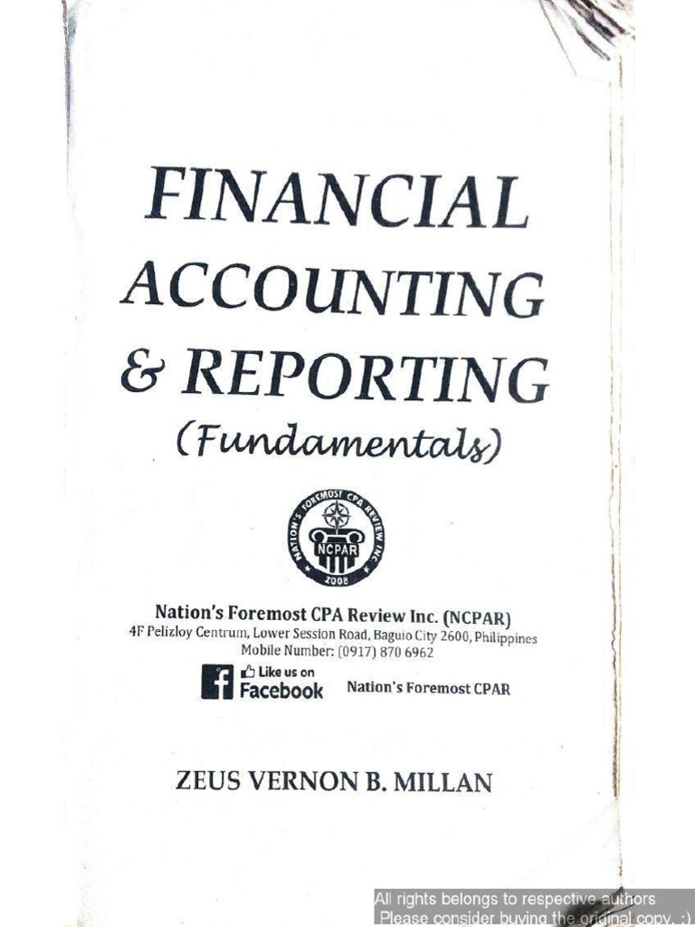 Financial Accounting and Reporting Fundamentals 2nd Edition - Zeus