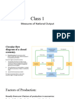 Class 1 National Output