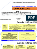 Aula 01 - Introdução, Surgimento, História e Os Três Pilares Da Sigla Esg