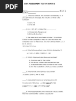 Assessment Math Grade 5